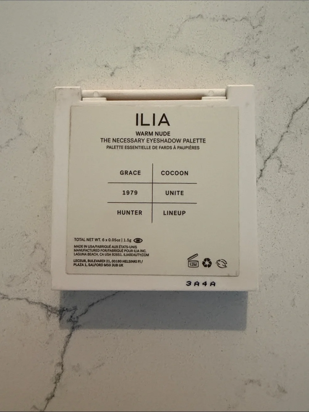 ILIA Warm Nude The Necessary Eyeshadow Palette